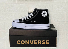 CONVERSE NEGRO TELA