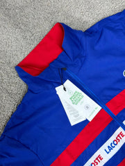 Chandal LACOSTE rojo-azul