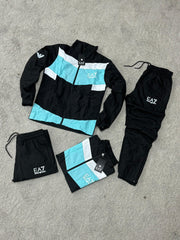 Chandal EMPORIO ARMANI negro y azul