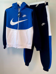 Chandal nike negro y azul