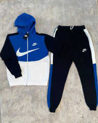 Chandal nike negro y azul
