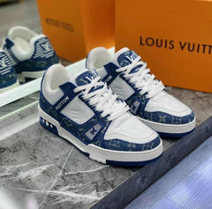 Zapatilla Louis Vuitton Trainer Azul