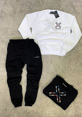 Chandal Blue Banana Negro y Blanco