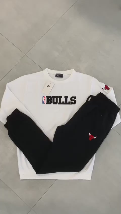 Chandal nike bulls blanco