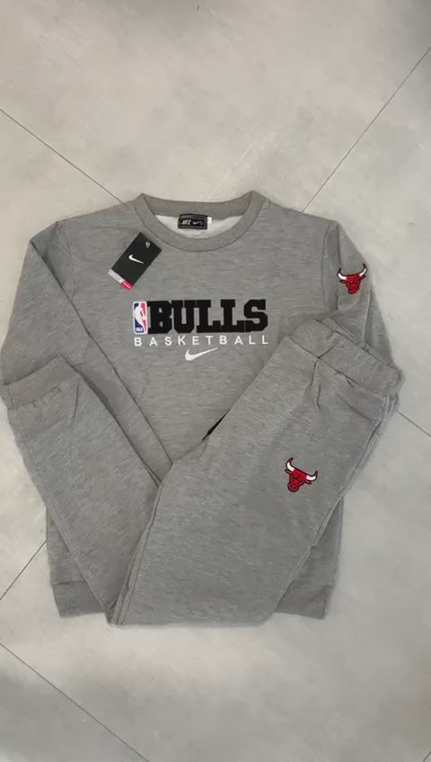 Chandal nike bulls gris