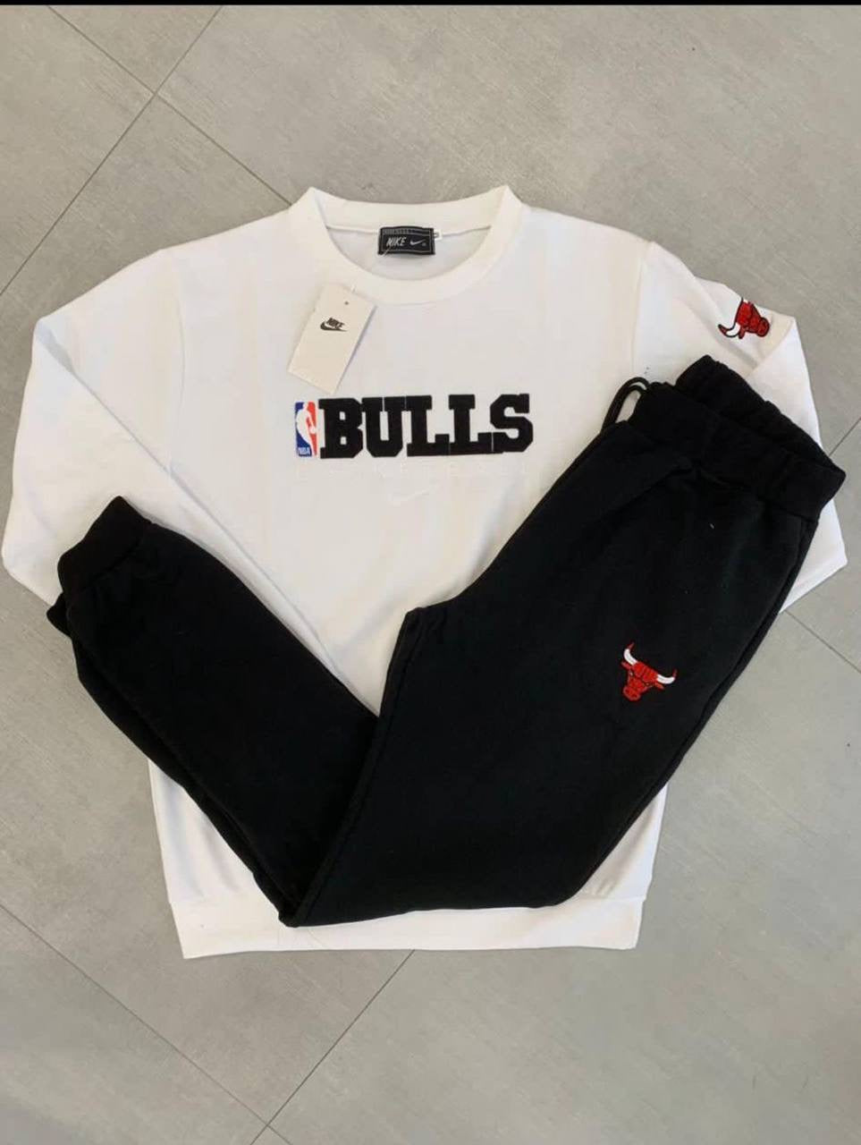 Chandal nike bulls blanco