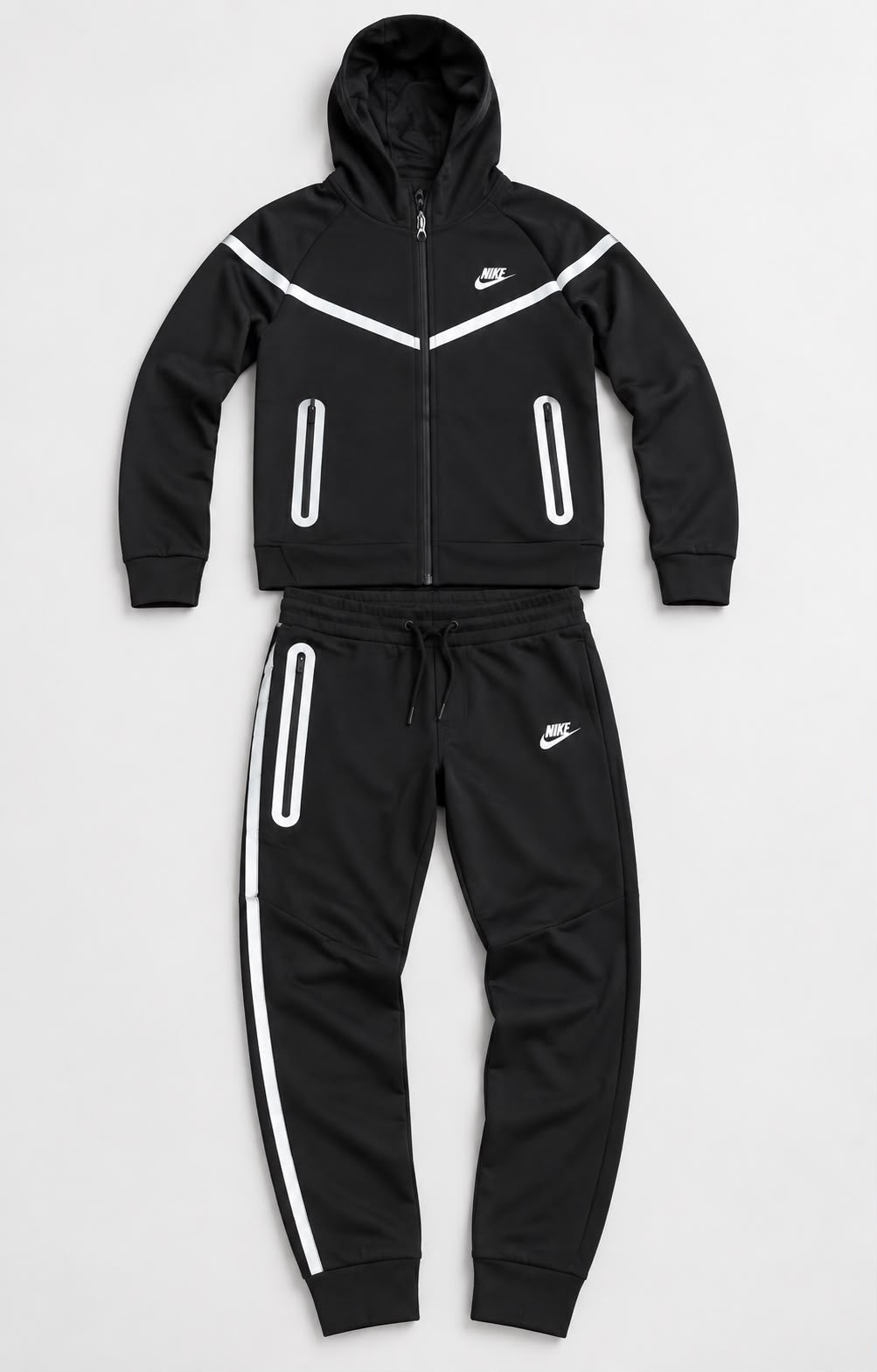 Chandal Nike Tech Fleece Negro Reflectante
