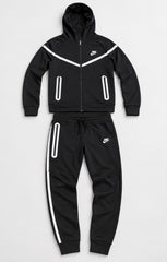 Chandal Nike Tech Fleece Negro Reflectante