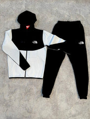 Chandal The North face blanco y negro