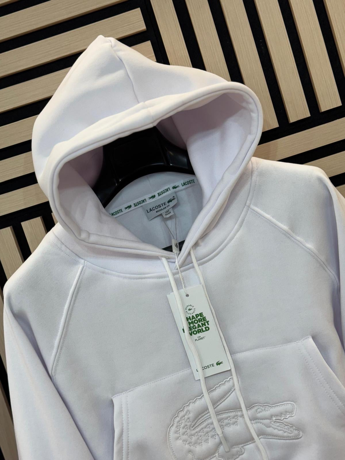 Chandal Lacoste mujer blanco