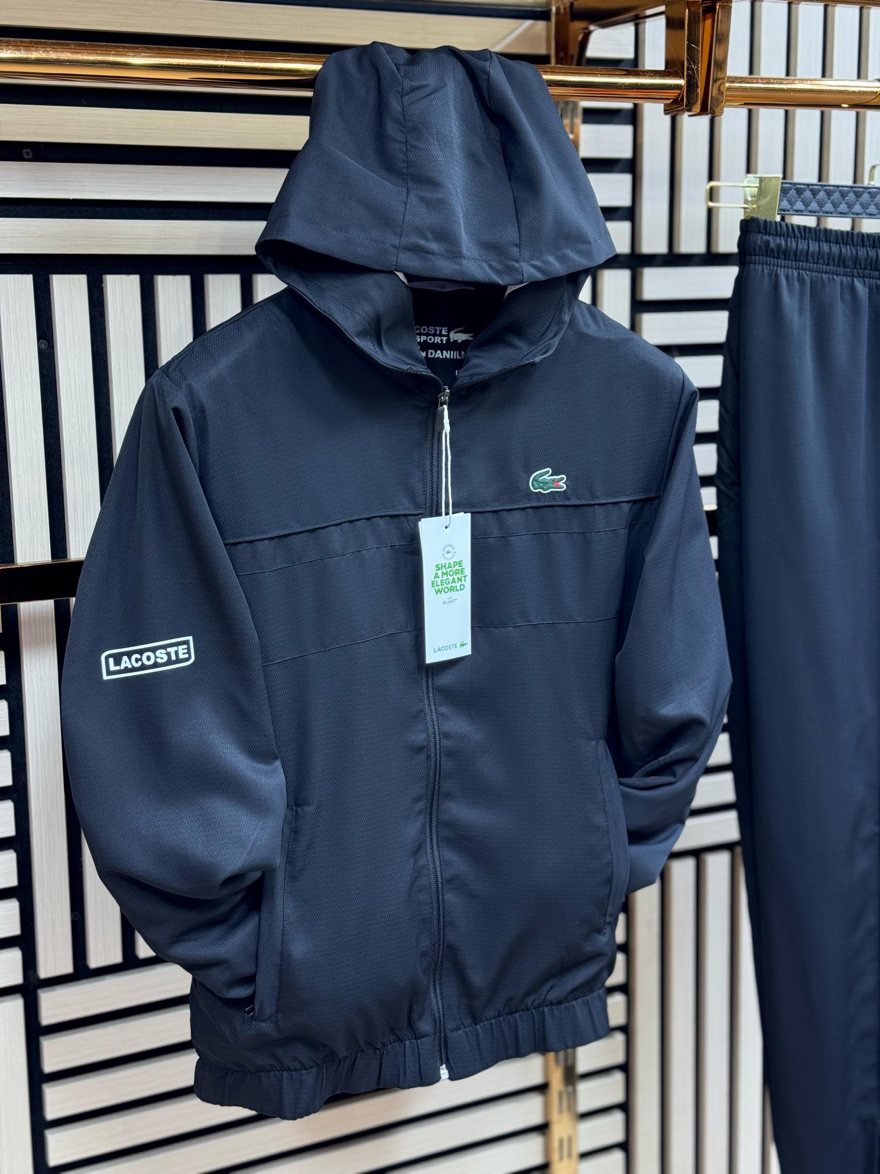 Chandal Lacoste Negro