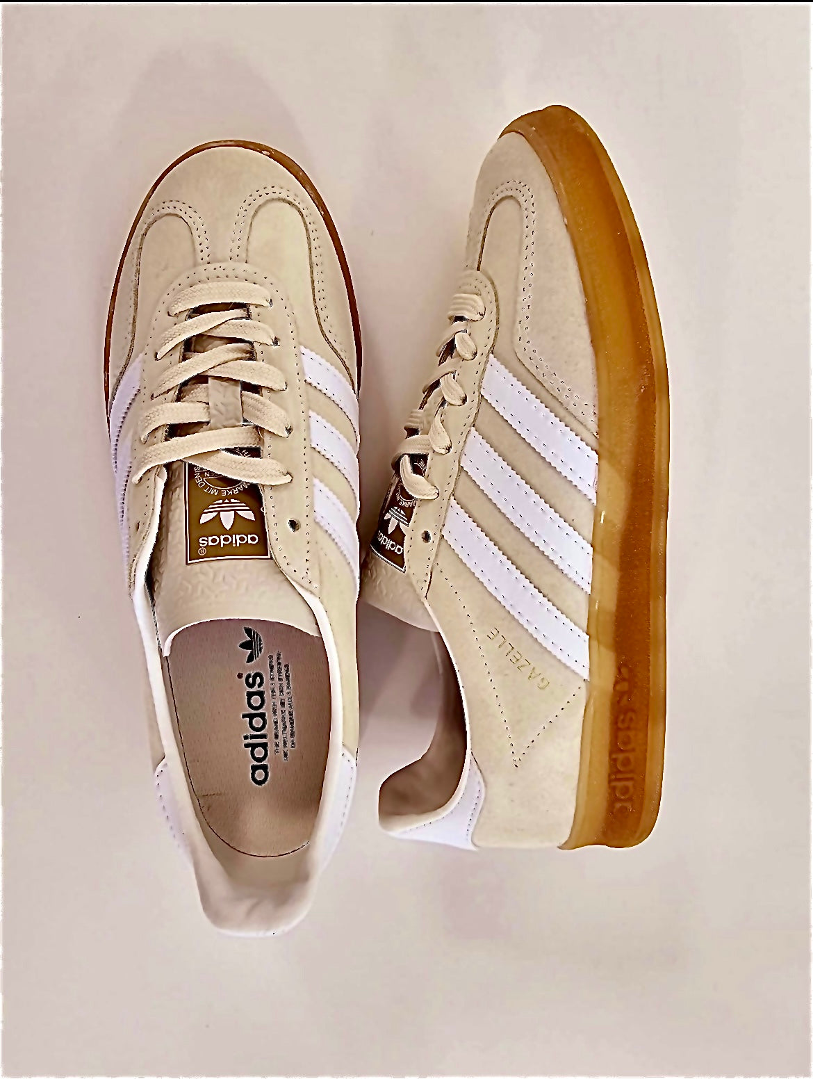 Adidas Gazelle crema